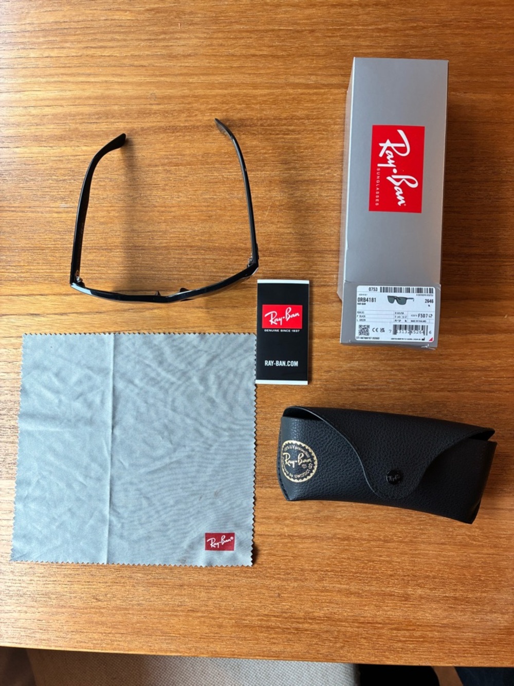 Authentic Ray-Ban RB4181 Sunglasses